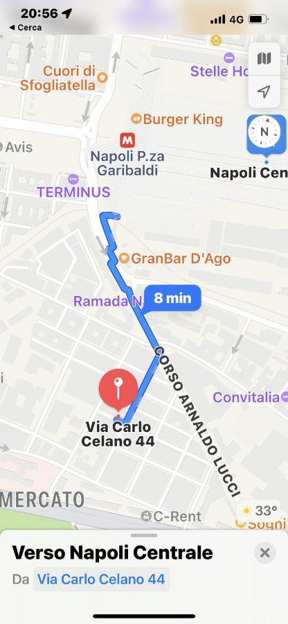 Casa Gold Daire Napoli Dış mekan fotoğraf
